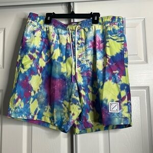 American Eagle Swim Truck Above Knee Bright L New